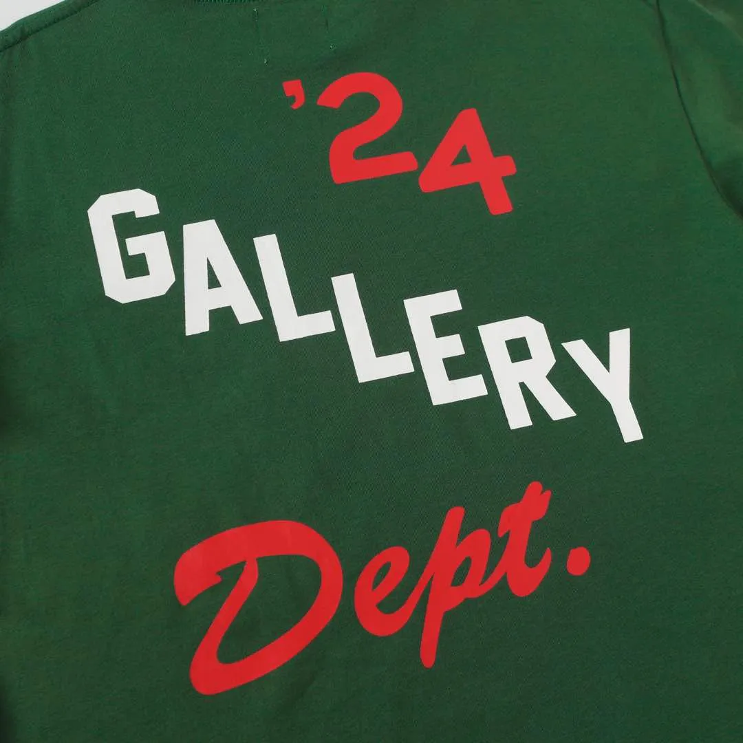GALLERY.DEPT new short-sleeved model number: 3293P110 color: black blue green code number: S M L XL